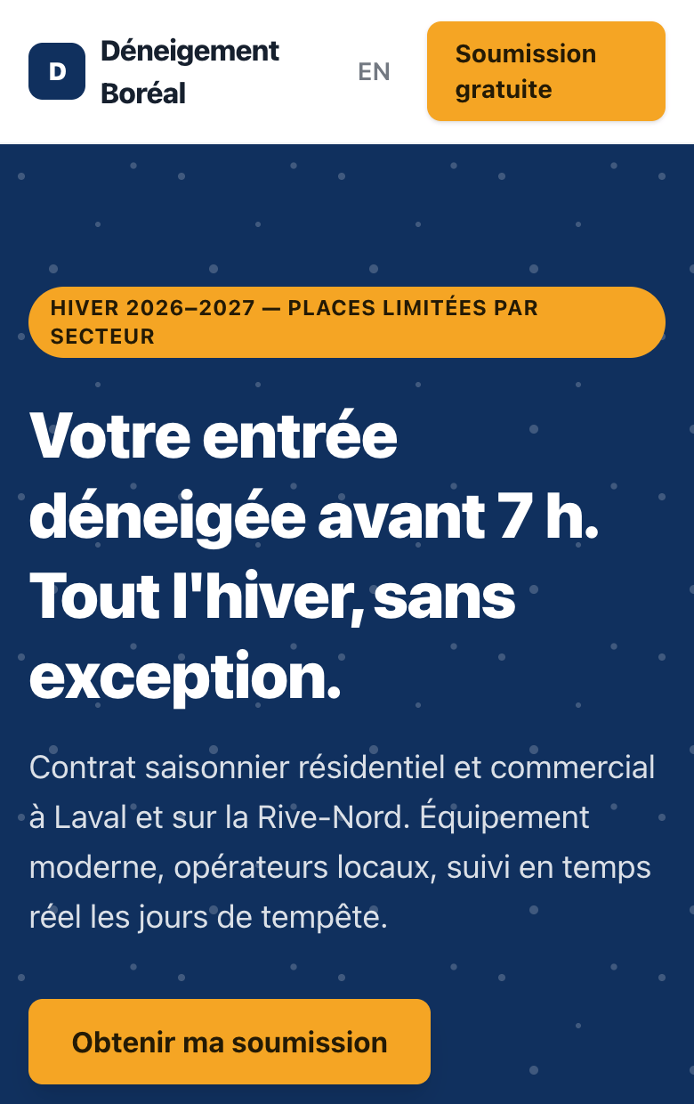 Déneigement Boréal
